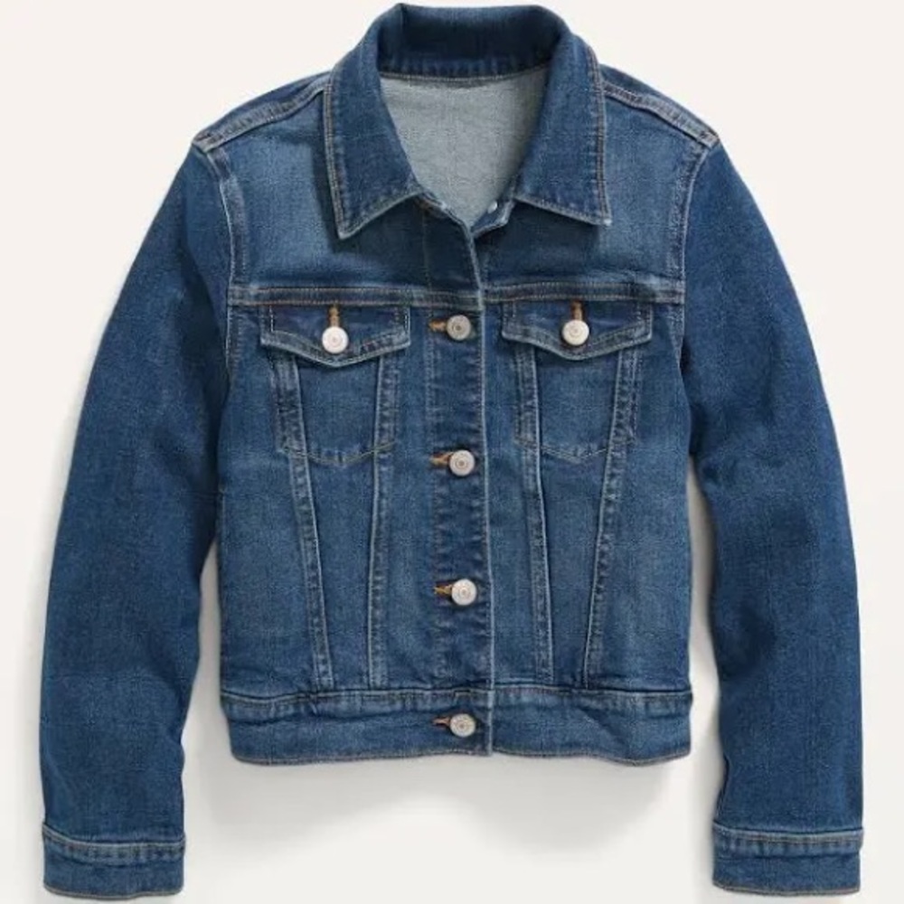 Old Navy Kids Medium Wash Jean Jacket - 4T